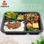 Best A11 Three Cup Basil Chicken Bento 塔香三杯雞便當 in San Mateo, CA