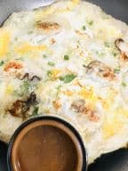 Best D5 Oyster Omelette /Shrimp Omelette 夜市蚵仔煎/蝦仁煎 in San Mateo, CA
